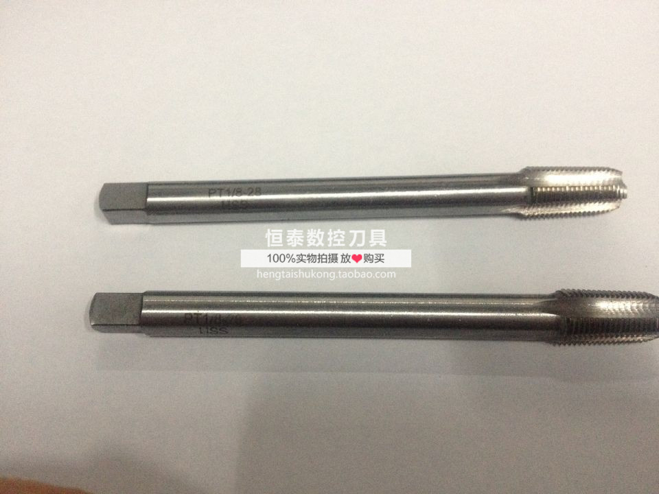 Extension pipe thread tap PT ZG G NPT RC Z 1 8 1 4 3 8 1 2 3 4 100 long