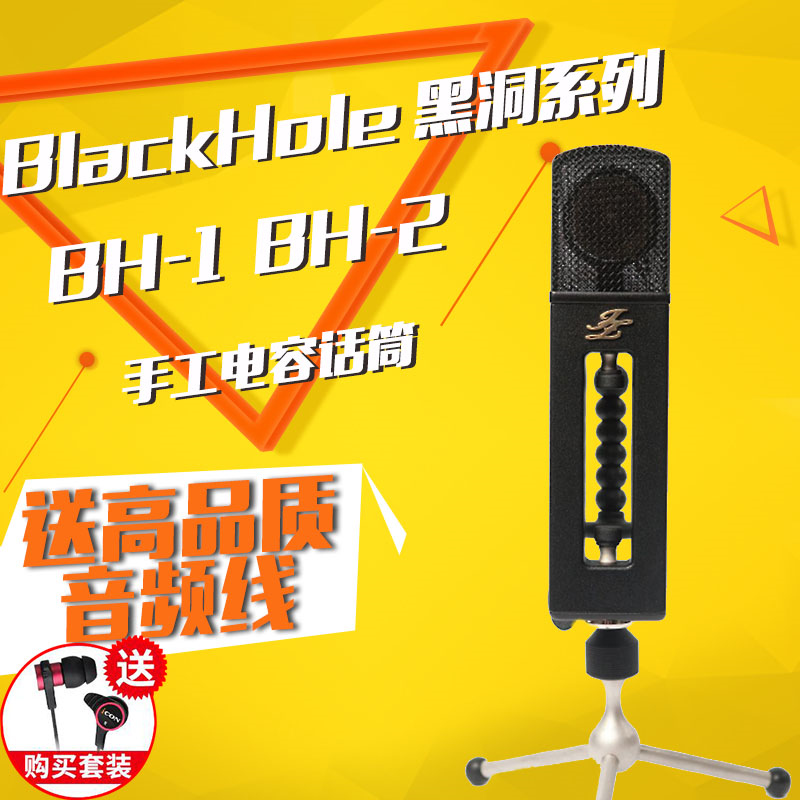Midrange JZ BlackHole black hole BH-2 manual condenser microphone large diaphragm recording microphone