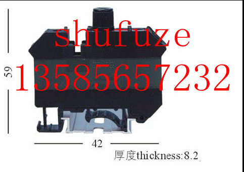 Shanghai Rep Electric fuse terminals JUK10-DREHSI 10A fuse terminals