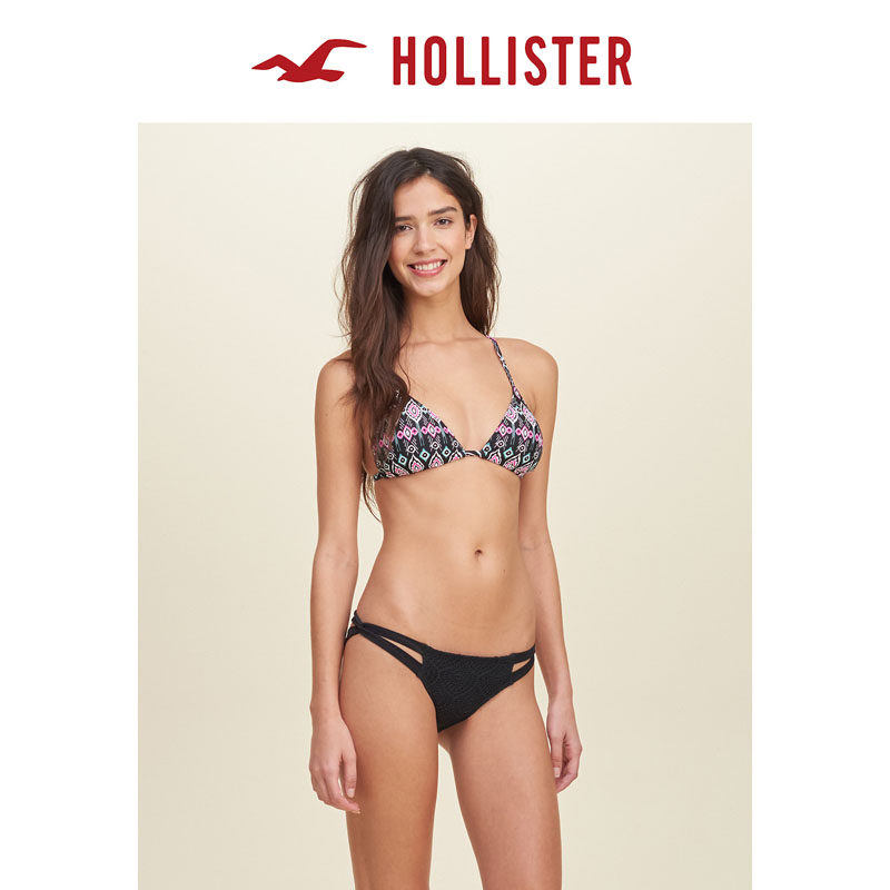 Hollister 印花三角式泳装上衣 女 117443