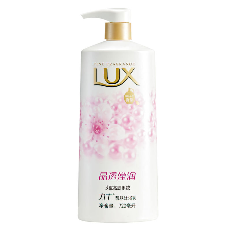 联合利华 Lux/力士 靓肤沐浴乳晶透滢润720ml