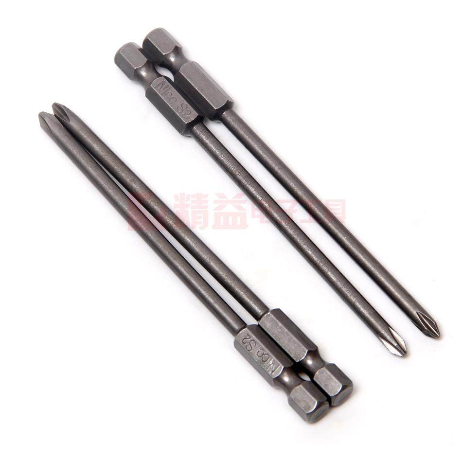 S2 S2 alloy steel S1 4 wind batch head pneumatic screw head wind batch head magnetic S1 4 * 120 * 2# -Taobao