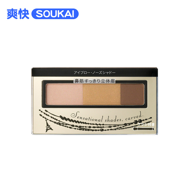 日本直邮资生堂 INTEGRATE 眉毛膏眉毛粉 棕色2.5g BR731