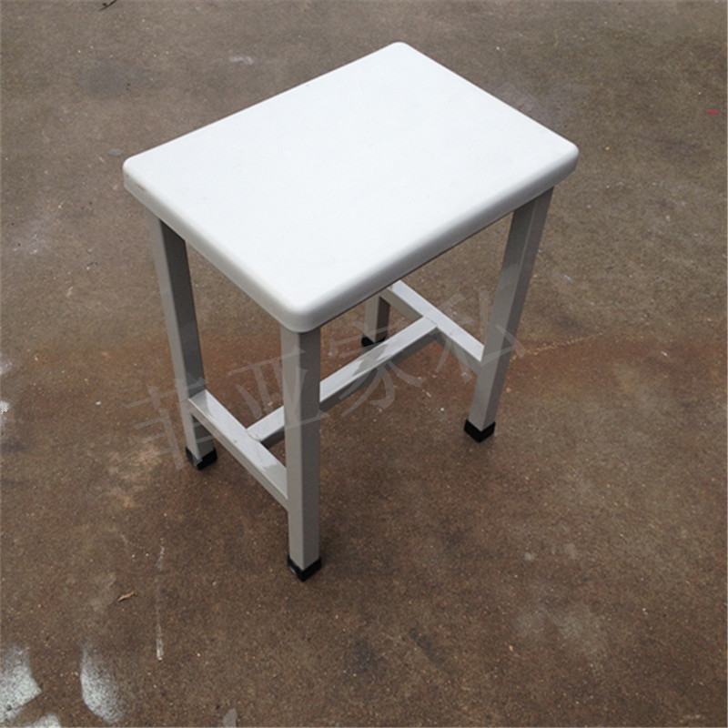 Direct selling factory stool assembly line workshop operation stool school square stool iron stool small square stool plastic surface thickened