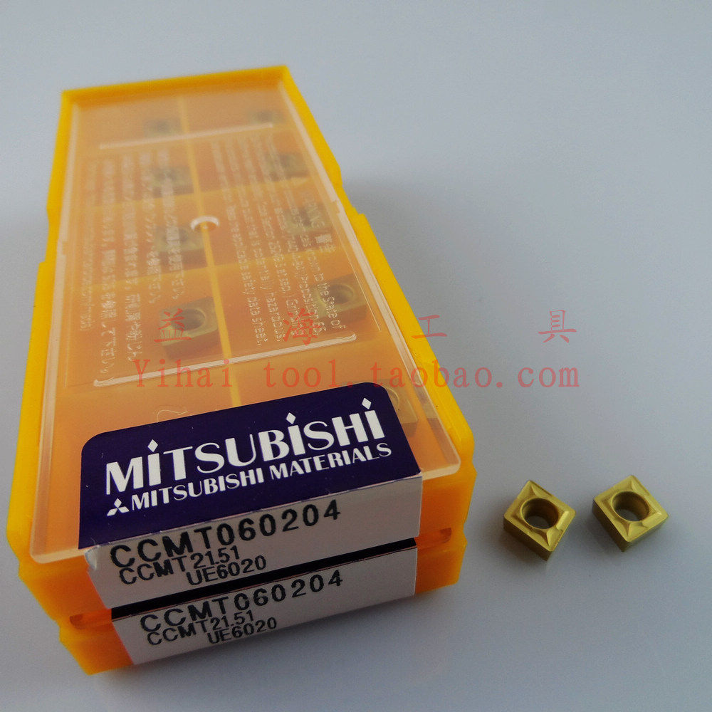 Original installation Japanese Mitsubishi Numerical Control CCMT060204 CCMT060204 UE6020 CCMT060208 UE6020