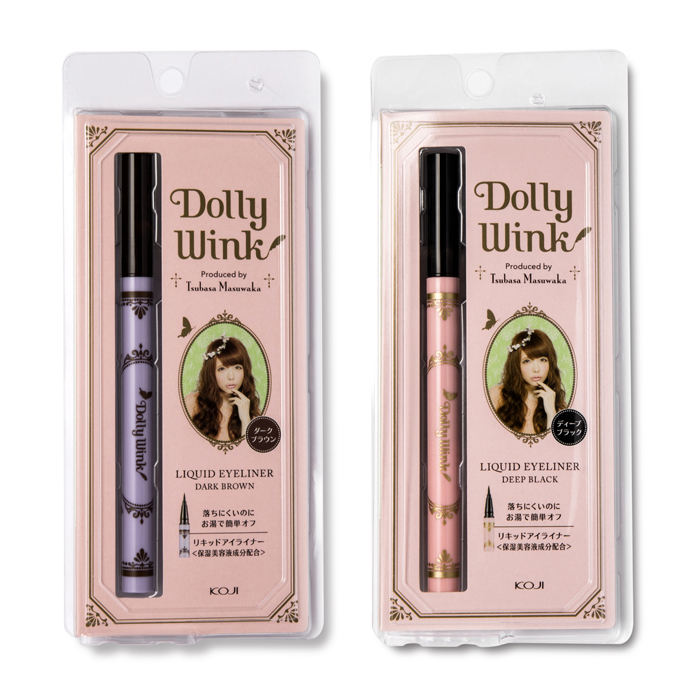 日本KOJI蔻吉益若翼Dolly Wink防水防晕眼线液笔眼线水笔眼线笔