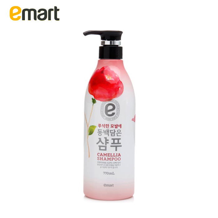 EMART易买得 韩国山茶花精油滋润洗发水770ml 滋润补水深层清洁