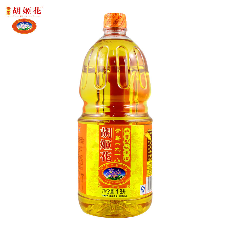 【天猫超市】胡姬花 特香型 花生油1.8L/桶 食用油 物理压榨