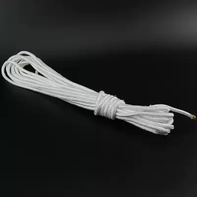 8 meters long 4mm thick polyester fiber rope gun rod long pole gantry big frame pull rope fishing rod Rod tail rope