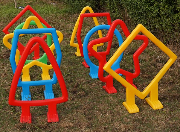 Kindergarten toys geometric sense training equipment drilling circle children drilling holes toddler crawling toys drilling and climbing tunnels