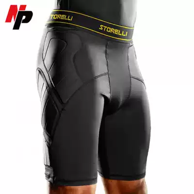 Imported anti-collision anti-fall tights training protective pants goalkeeper riding fitness basketball sports shorts men's model