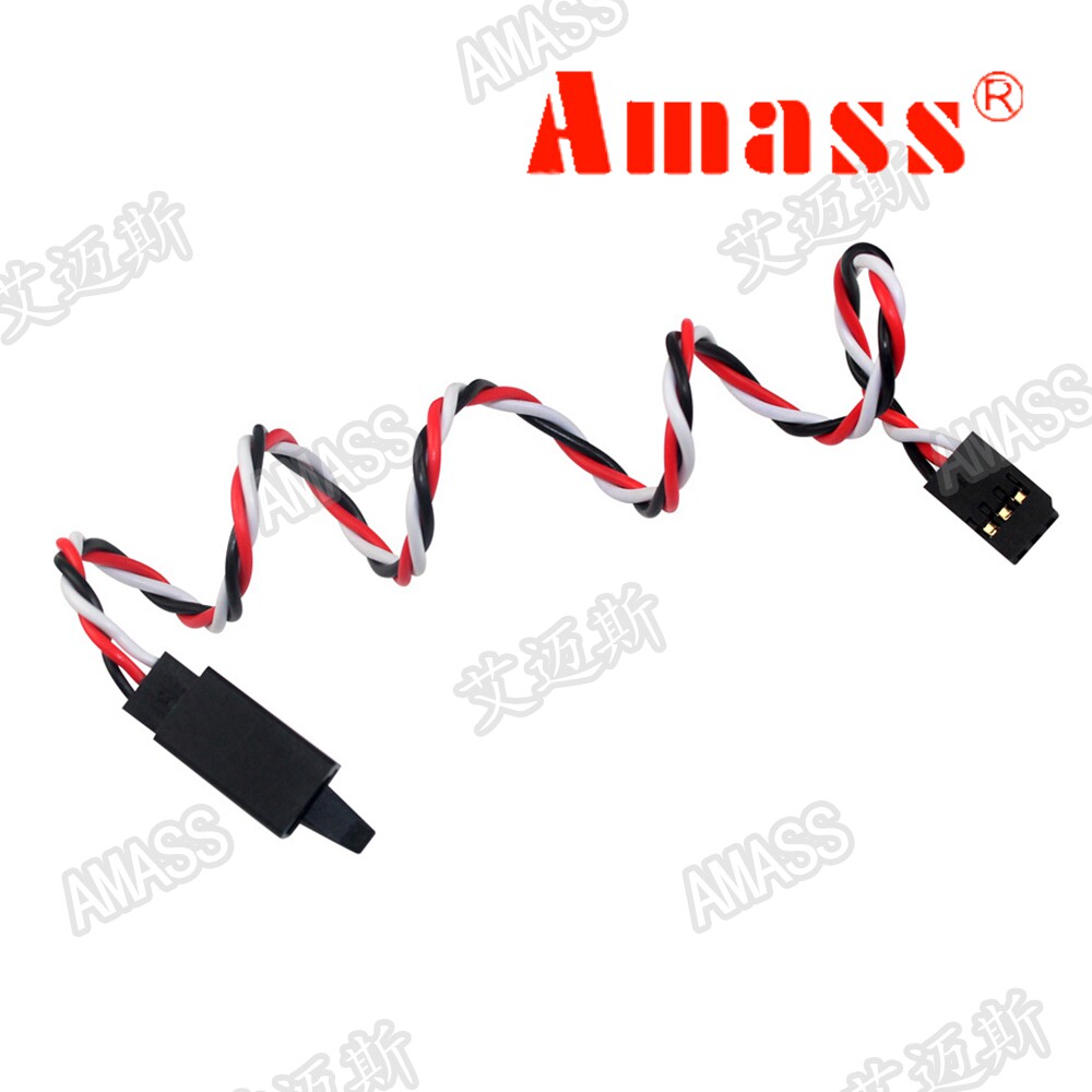 FUTABA with hook extension cord anti-loose buckle 22AWG parallel strand winding AMASS model accessories