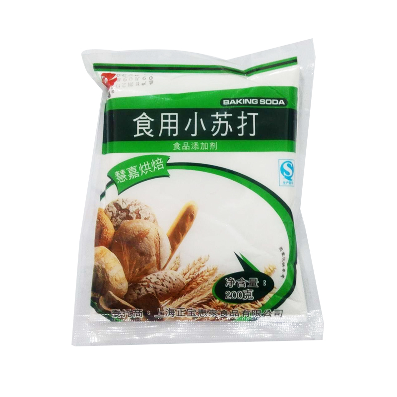 【天猫超市】慧嘉食用小苏打200g 苏打粉 清洁 碳酸氢钠 烘焙辅料