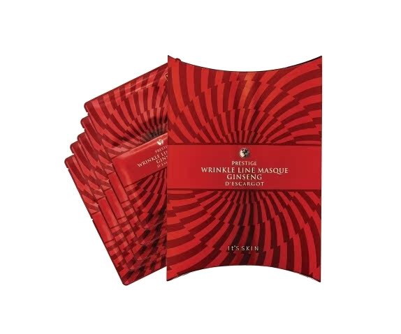it‘s skin伊思红参眼膜眼贴法令纹贴 淡化黑眼圈去干纹 直邮正品