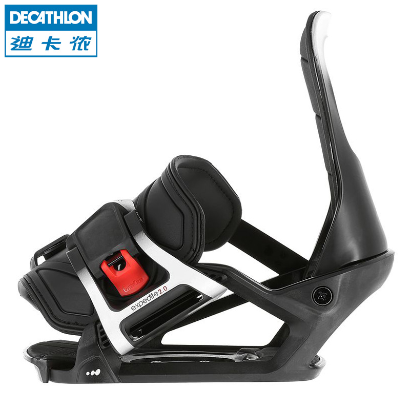 迪卡侬 成人单板滑雪板固定器 单板固定器 快速脱卸 创新WED'ZE