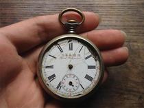 Late Qing Dynasty and the Republic of China Boligo Vasco Western Antique Pocket Watch Swiss Customized Old Watch Antique Antiques Authenticity and Preservation