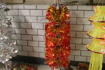 Plastic pull flower Qingming hanging funeral supplies funeral supplies Qingming flower Qingming sacrificial factory wholesale