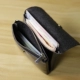 Nhật Bản và Hàn Quốc nam mini bag bag sinh viên ví nam da hai lớp khóa thẻ túi nữ ví ngắn xu nữ