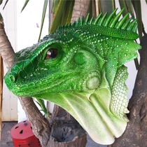 Bar KTV clubhouse aisle wall decoration simulation lizard animal wall decoration hanging farmhouse cultural wall