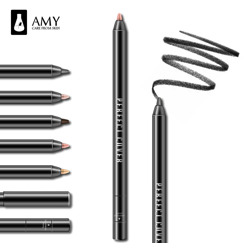 Amy/安美玩色之涂眼线胶笔防水防汗不晕染初学者眼线液水笔正品