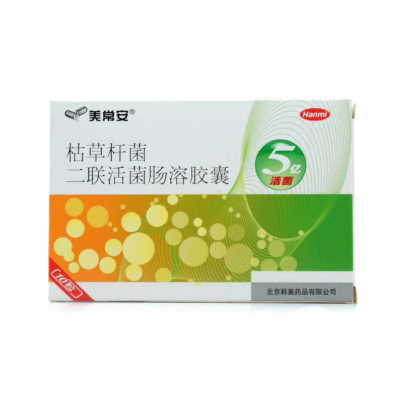 美常安 美常安 枯草杆菌二联活菌肠溶胶囊 250mg*10粒/盒