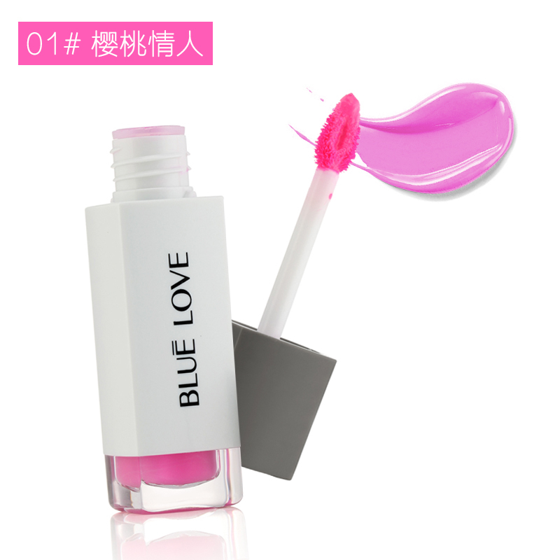 BLUELOVE蓝色之恋甜蜜唇釉 6g 保湿滋润不掉色口红唇彩正品包邮