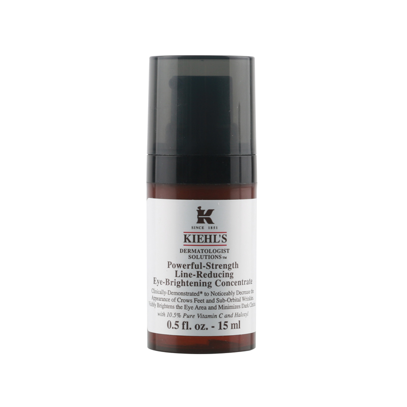 Kiehl＇s/科颜氏维生素C眼部精华乳液 医学淡纹亮肌眼部精华 15ml