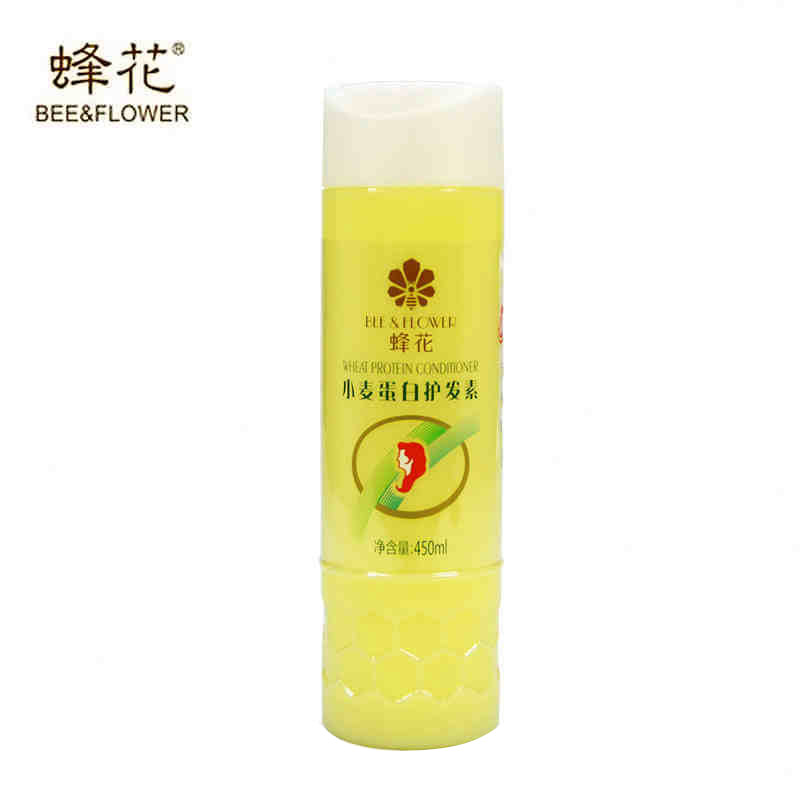 国货经典蜂花小麦蛋白护发素450ml 修复毛躁弹力滋润顺滑易梳理
