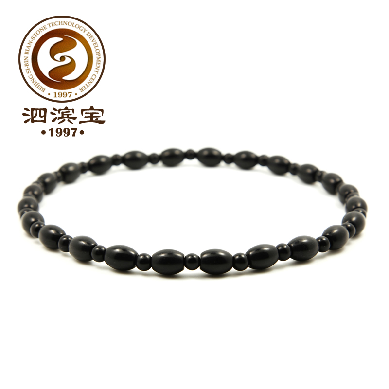 泗滨宝 泗滨砭石女项链（精品） 时尚项链颈串 同仁堂在销