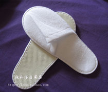 Hotel room disposable disposable hotel slippers towels can be printed with logo