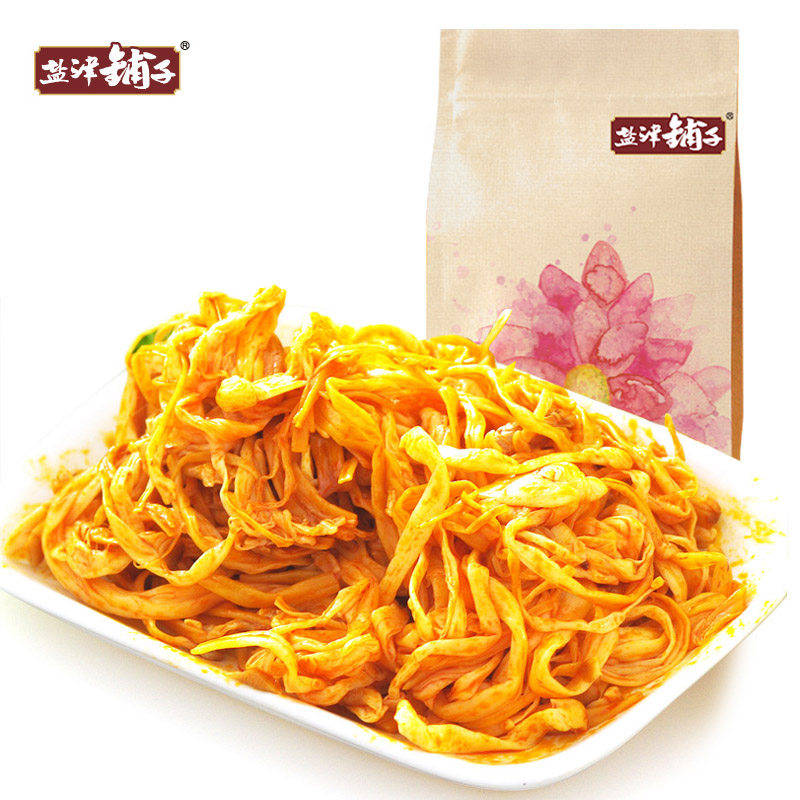 【天猫超市】盐津铺子金针菇200g/袋 香辣脆爽 独立包休闲零食