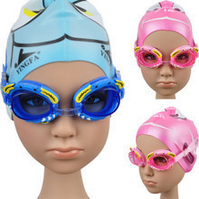 Foreign trade out of the original single export children's swimming goggles boys and girls swimming goggles waterproof anti-ultraviolet anti-fog 3-10 years old