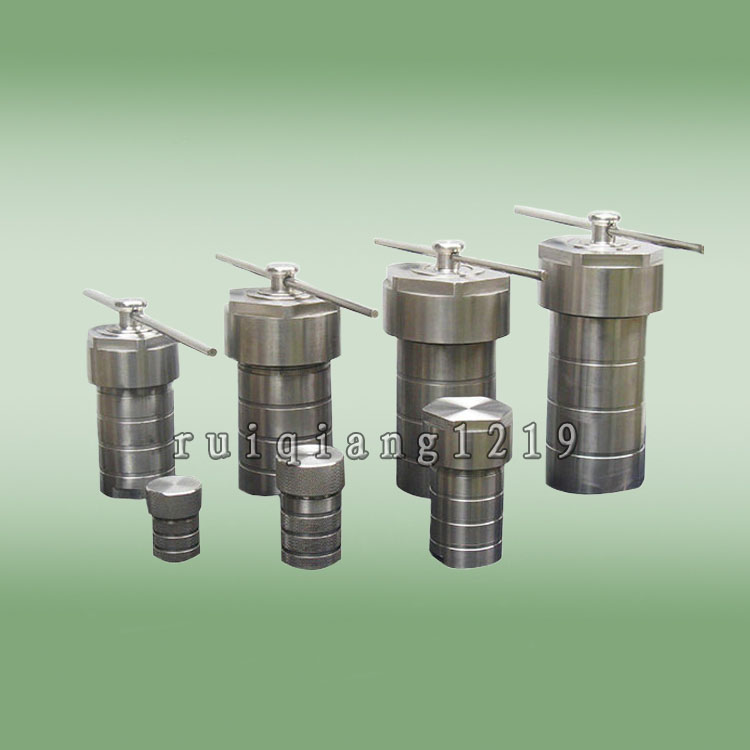Hydrothermal synthesis reaction kettle KH-25L50L100ml high temperature and high pressure tank digestion tank first-class PTFE liner