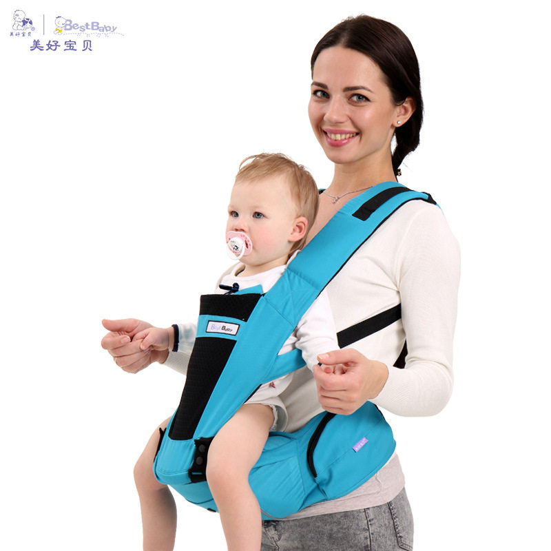 Baby Cuddling Bag Waist Stool Summer Breathable Baby Waist Stool Cuddling Bag Double Shoulder All Season Multifunction Anti-O-Type Leg Front Holding