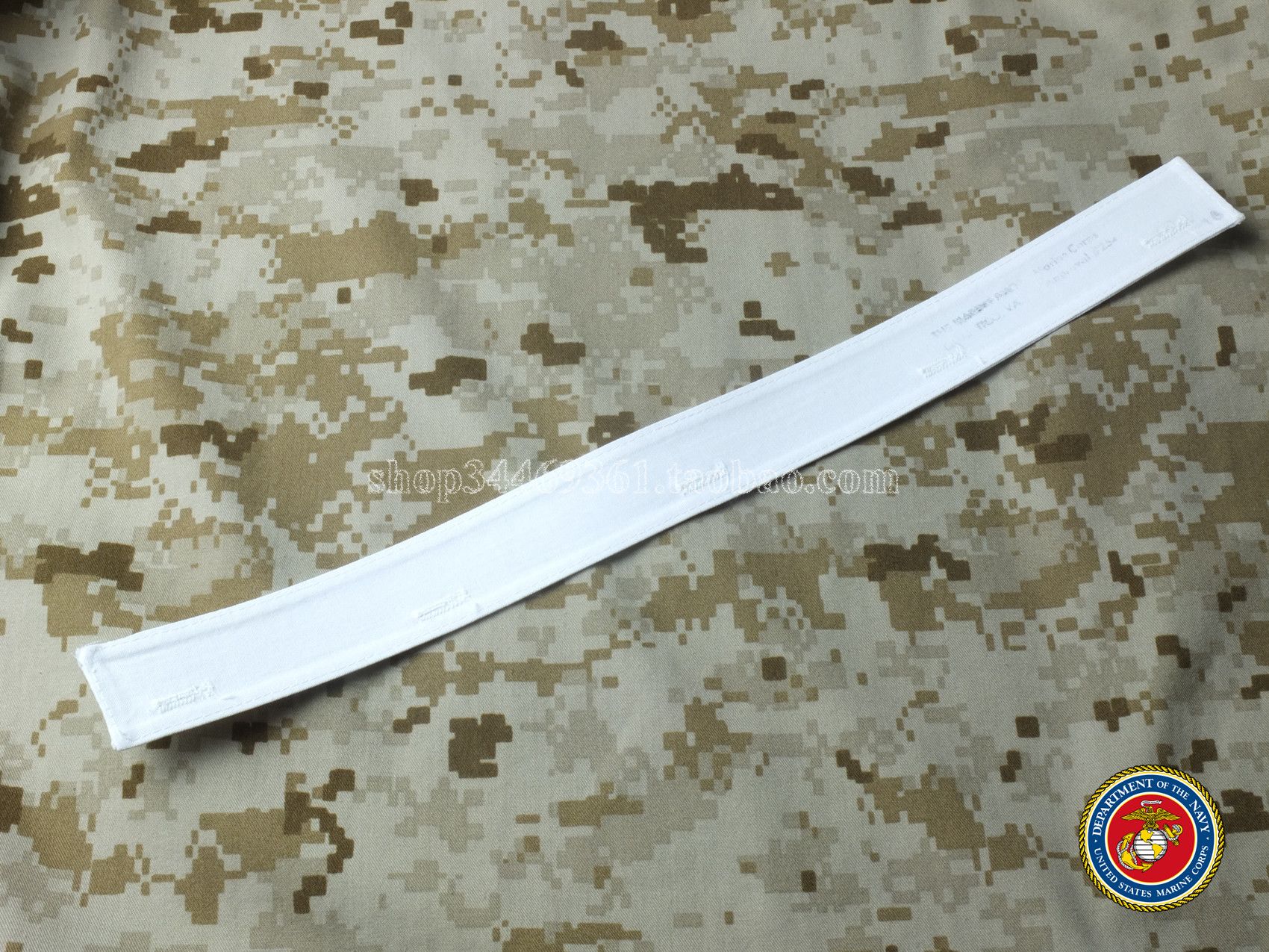USMC New U.S. Marine Corps Officer Gown Stand Collar with White Collar Lining Collar Circumference 14.5-17.5