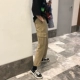 LES đẹp trai T Lin uốn cong Ami Yu Yu Wenle Hàn Quốc quần yếm Quần skinny mỏng cho nam và nữ