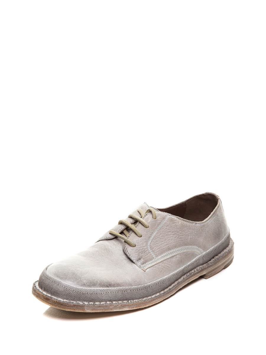 Dolce&Gabbana 灰色嵌线式磨白休闲鞋