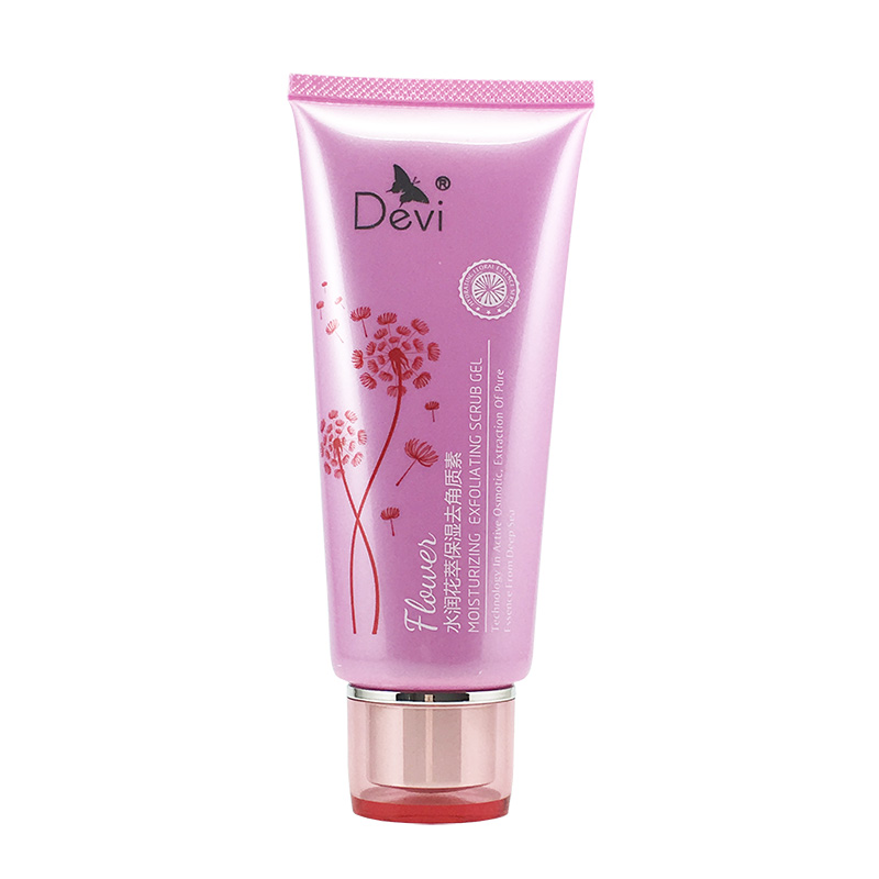 DEVI/黛妃化妆品水润花萃保湿去角质素100g 清洁老化角质畅通毛孔