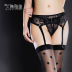 Jiu Muya 黛 sexy ren garter đặt sling vớ phần mỏng chống-off ống dài vớ sexy đồ lót nữ Nịt Tất