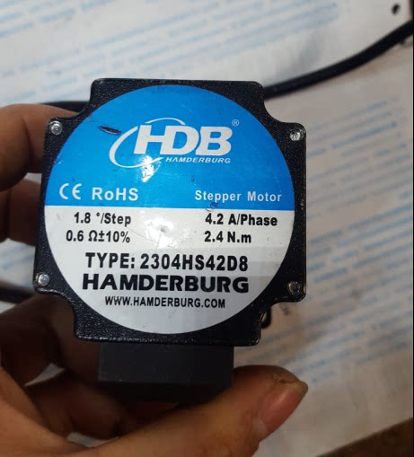 Handebao 2304HS42D8 57 stepper motor torque 2 4N m single axis length 80mm