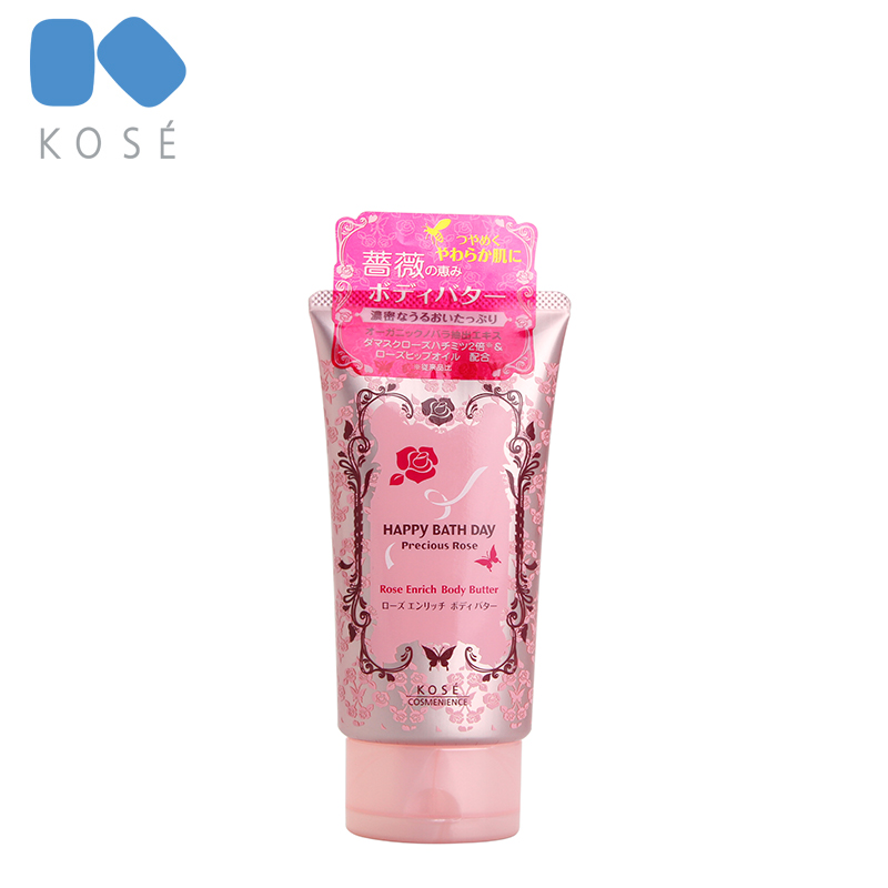Kose/高丝快乐沐浴天蔷薇甜心香体霜150g