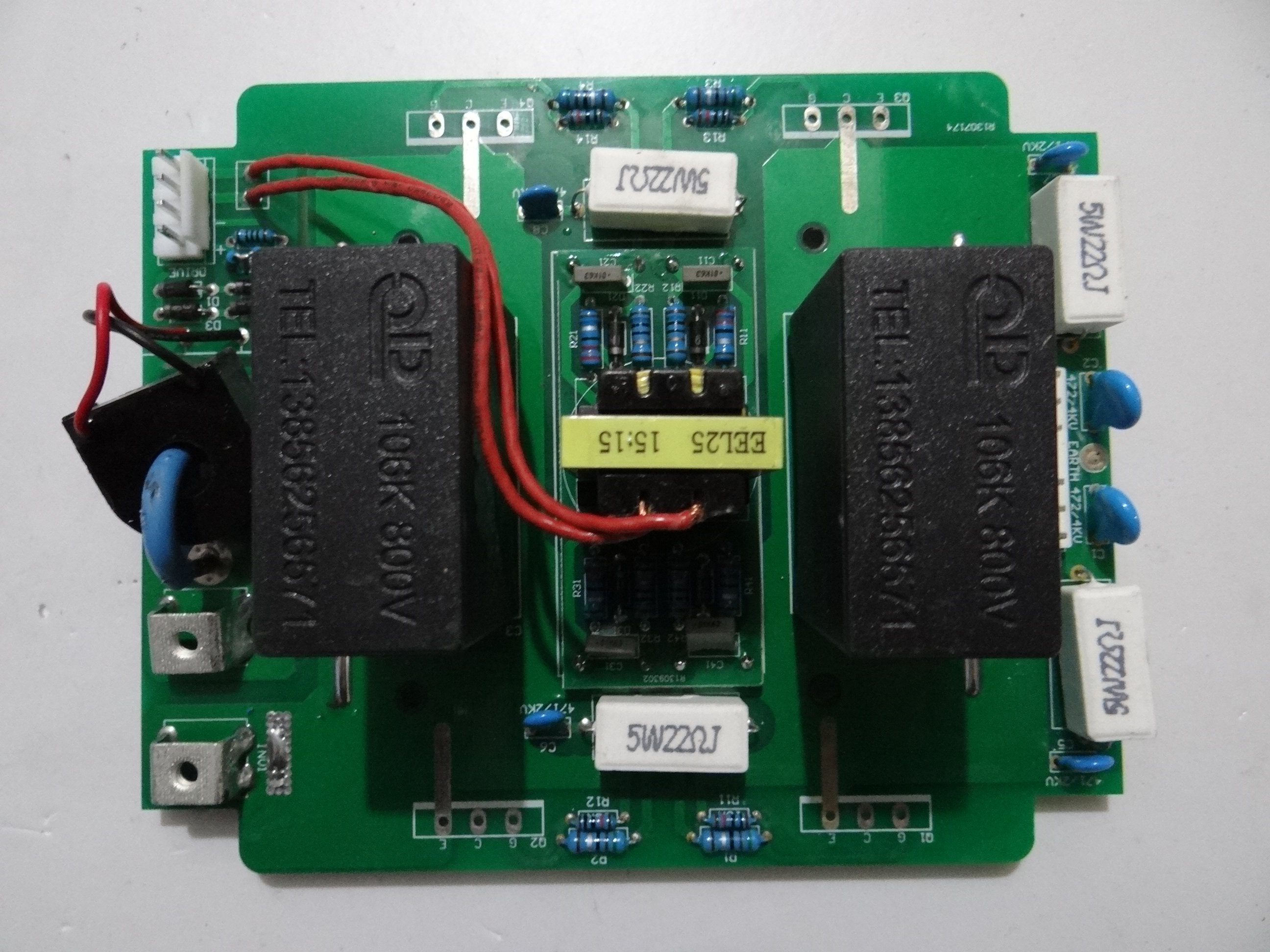 Jasic Model Three ZX7-250 315 Inverter Board Single Tube Board