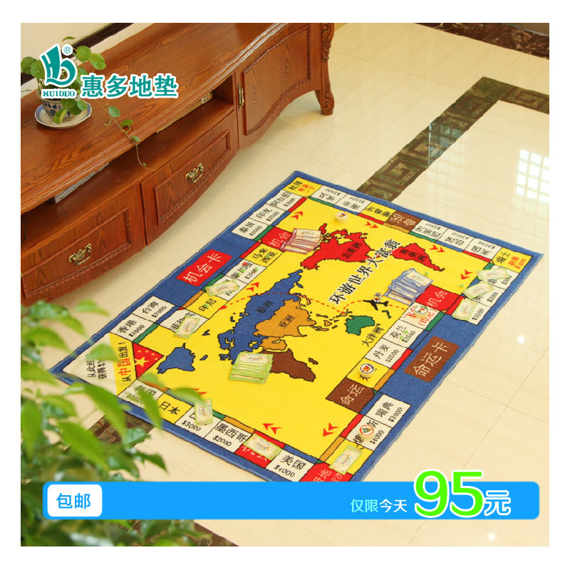 Gaming Ground Mat Grand Multimillionaire Gaming Blanket Oversized Luxury Ring Tour World Great Millionaire Carpet Suit Puzzle