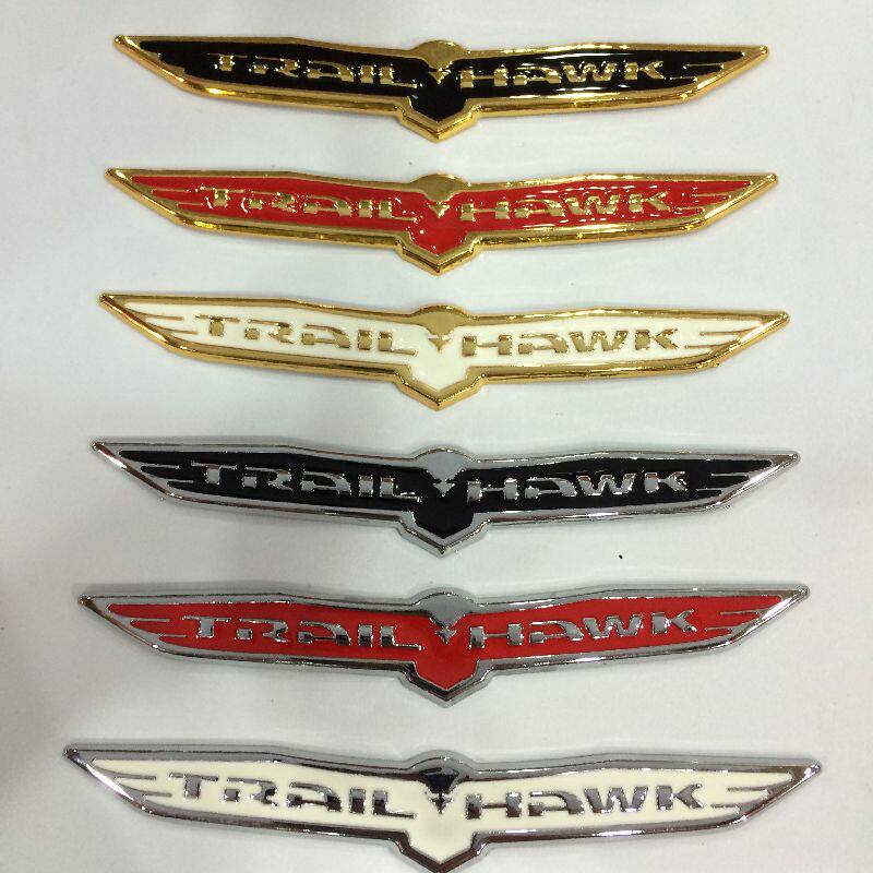 包邮 Jeep 车标贴 改装标 大切诺基牧马人指南者自由客 大红鹰标