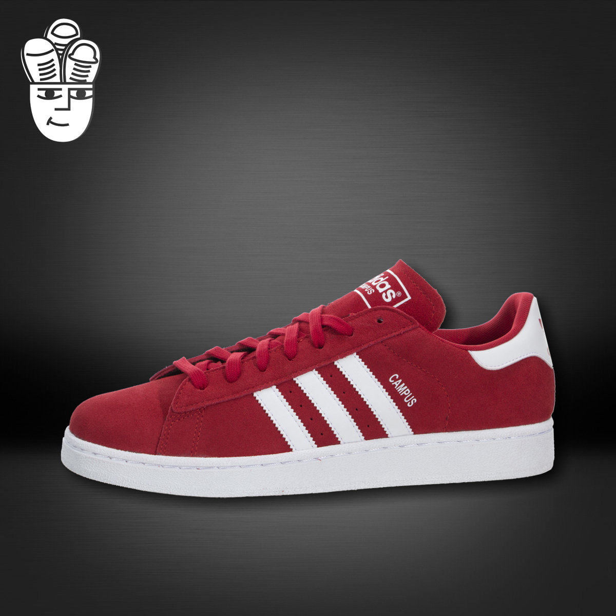 Adidas Campus 阿迪达斯 三叶草男鞋 复古低帮板鞋 运动休闲鞋