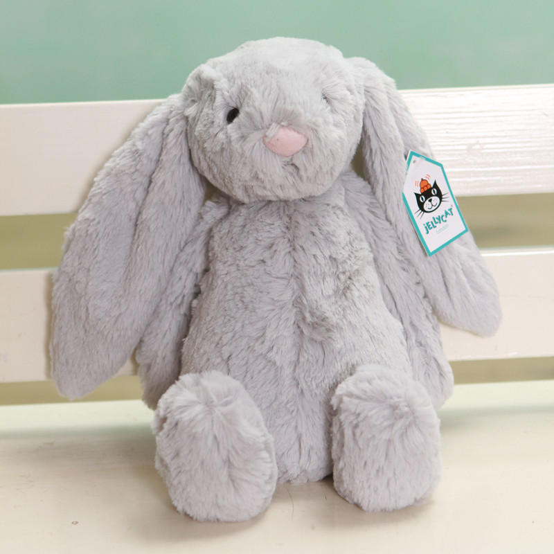 英国jellycat 邦尼兔子bunny动物毛绒公仔儿童婴儿宝宝玩具女友