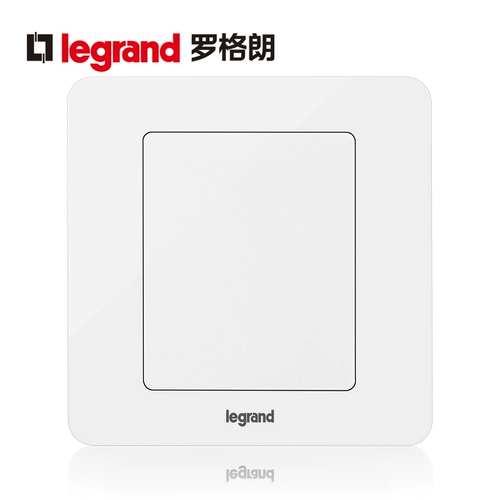 Рог -разъем TCL Shocket Panel Yidian Magnolia White Blank Buffle Buffle Box Cover Plate Decorative Board 86