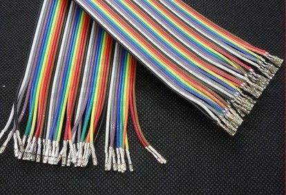 40P DuPont Line 26# color line double head shell beat 2 54MM terminal harness 10CM to 50CM