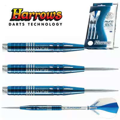 British original HARROWS AURA series A hard tungsten alloy plated blue titanium