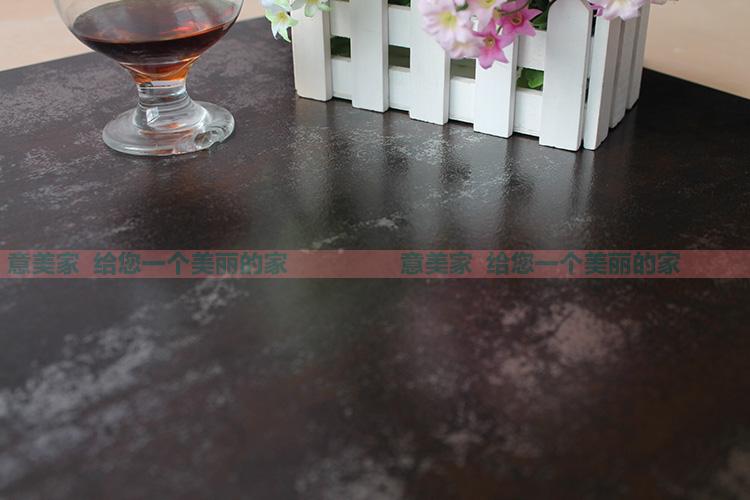 Black Iron Rust Ground Floor 600800 Metal Antique Brick Silver Color Wine Red Non-slip Floor Brick Tile